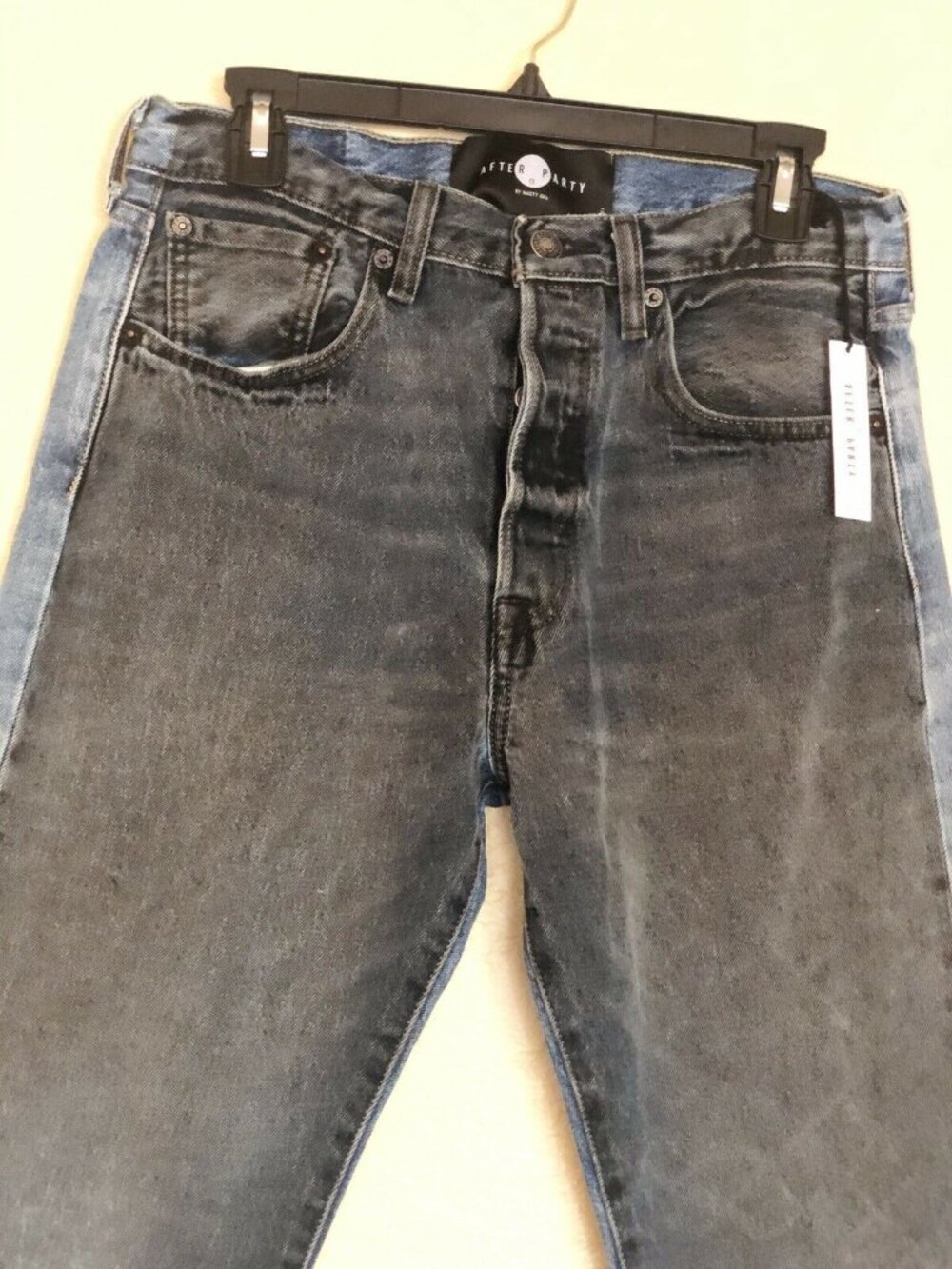 After Party by Nasty Gal Tonal High Rise Skinny Jeans Size 29 - Picture 12 of 12